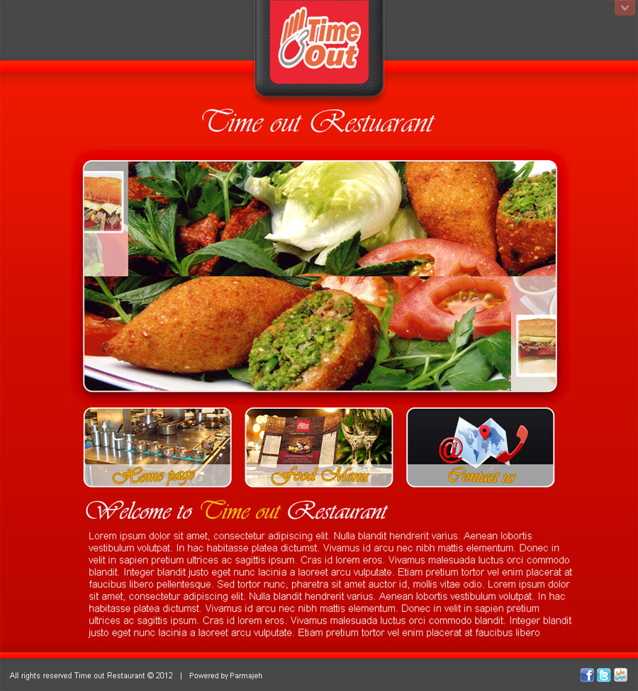 Time out - Home page