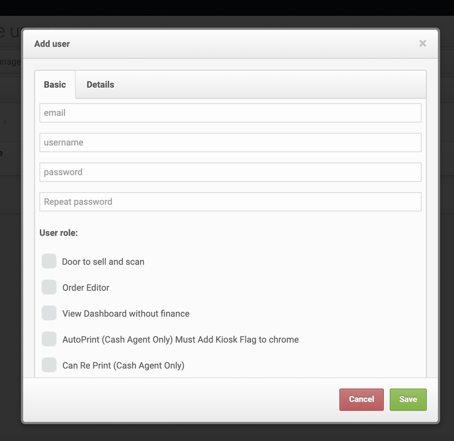 Add event team with permissons
