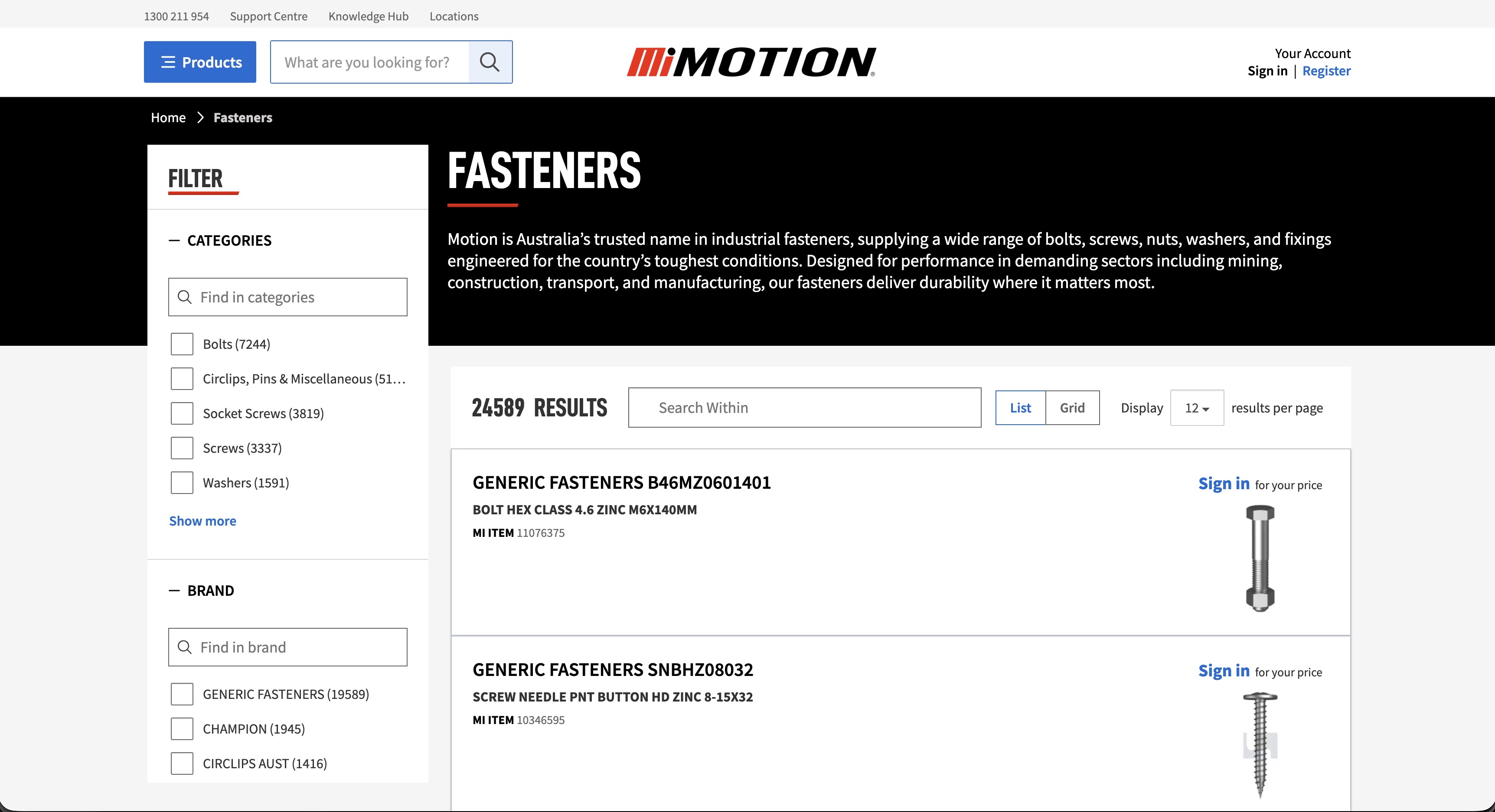 motion two